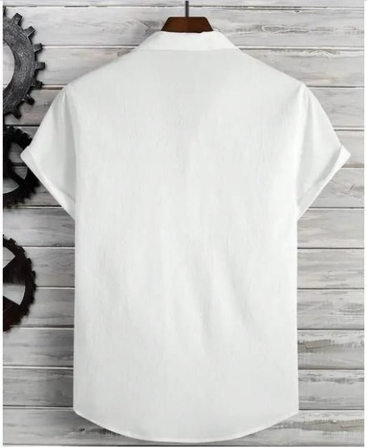 Men's Ice Silk Quick-Drying Shirt White