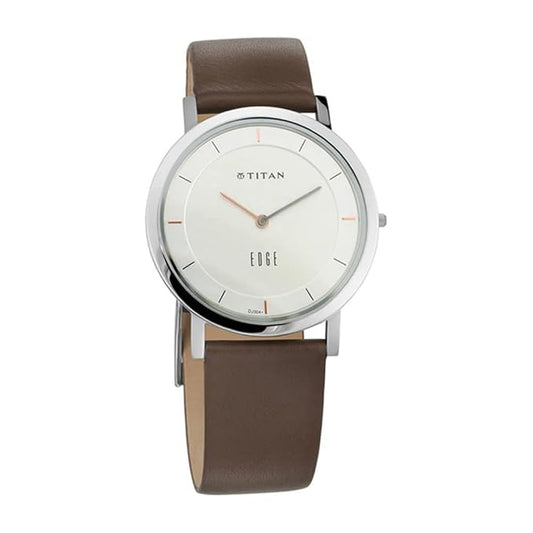Titan Edge Analog Silver Dial Men's Watch NM1595SL03/NN1595SL03/NP1595SL03